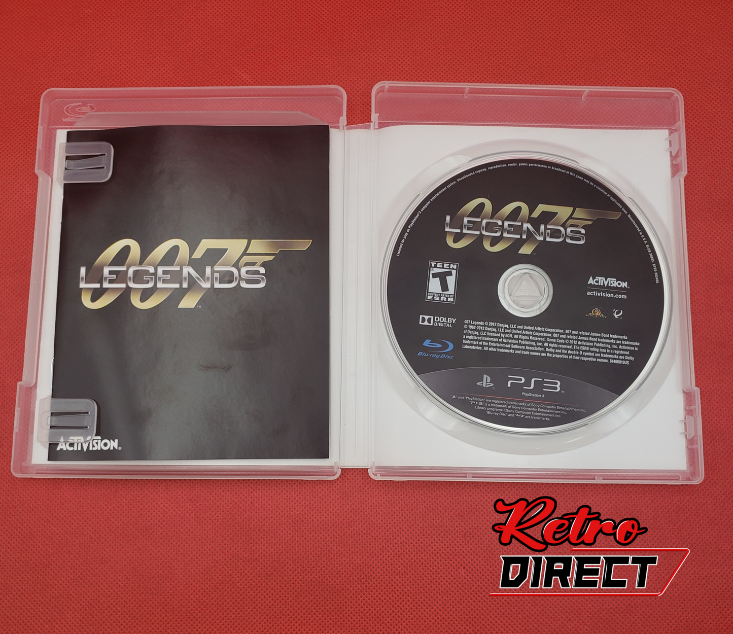 Clean! Authentic! Tested! 007 Legends Original PlayStation 3 Game