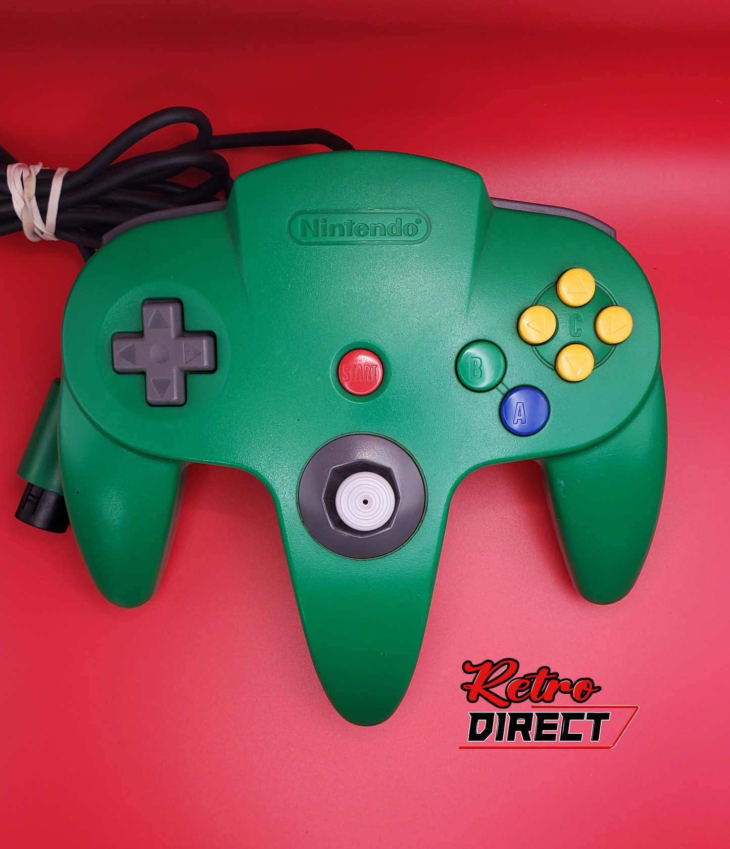 Controlador oficial de Nintendo 64 (N64): probado y completamente funcional