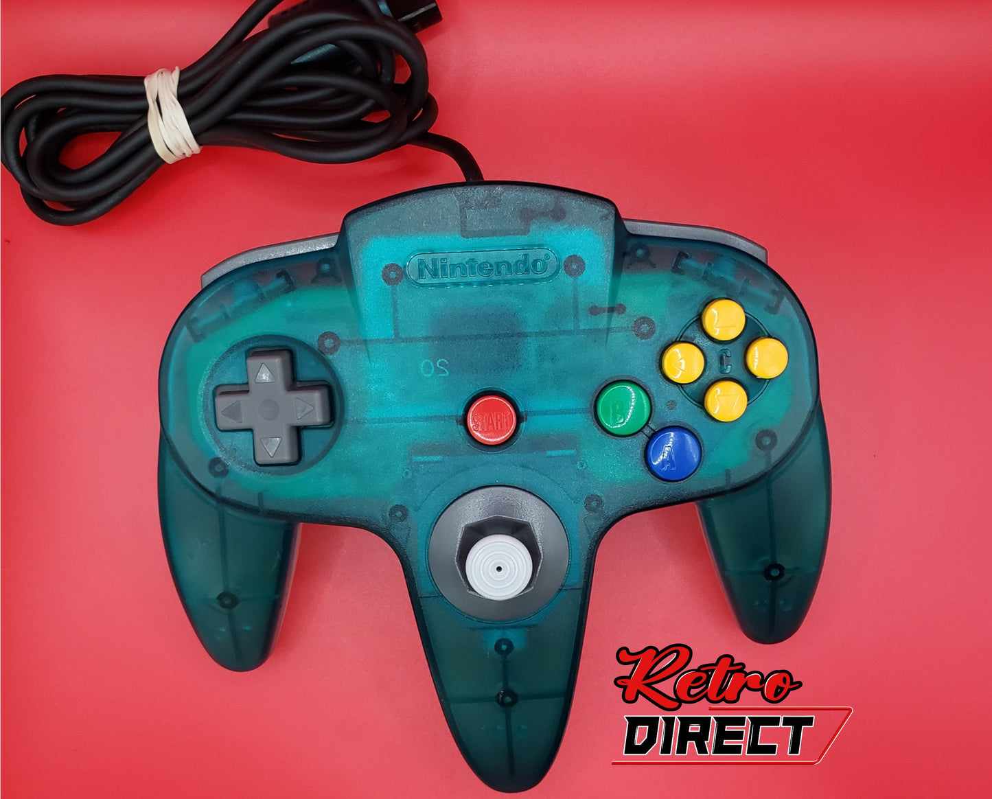 Controlador oficial de Nintendo 64 (N64): probado y completamente funcional