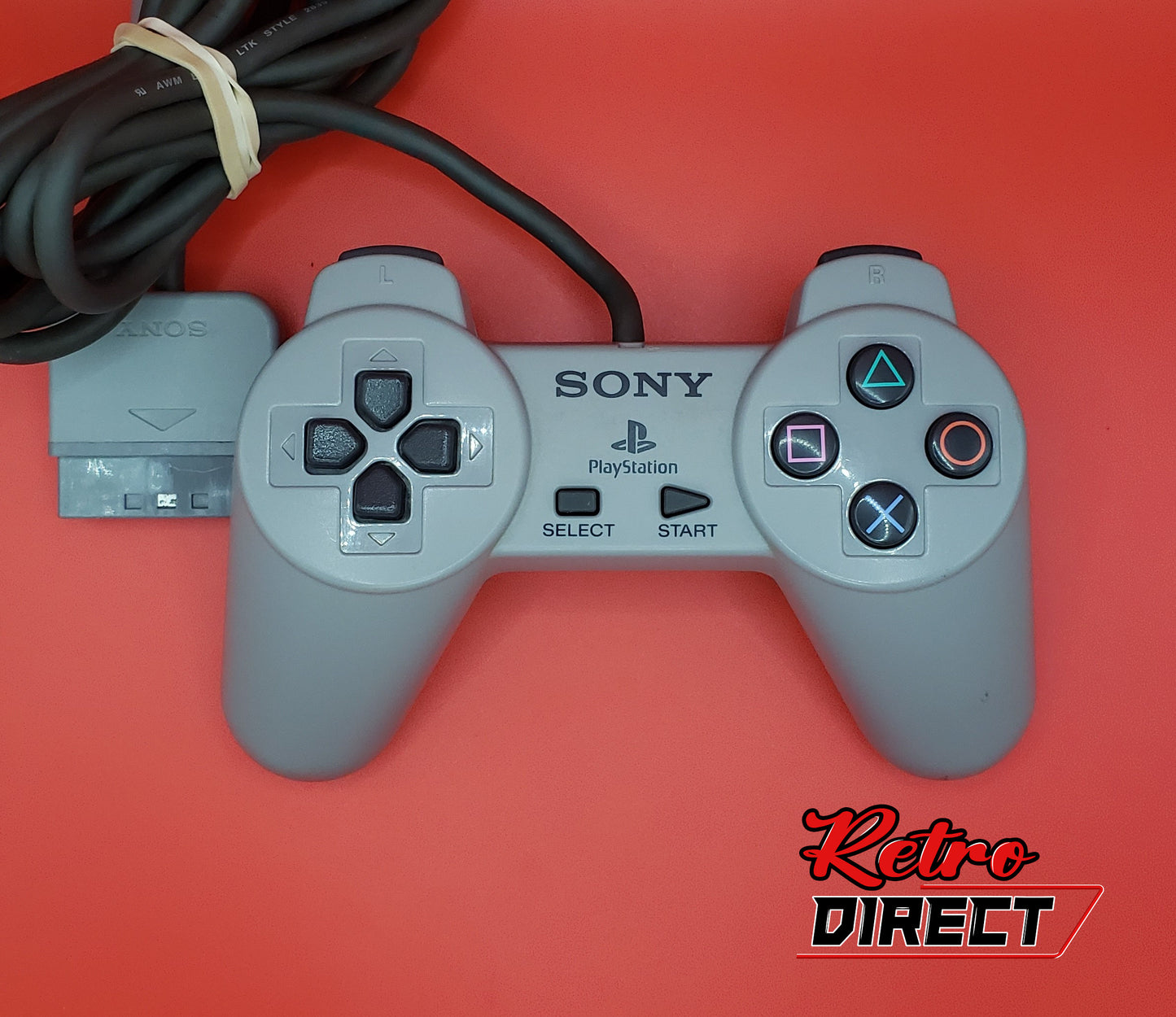 Official Sony PlayStation 1 (PS1) Controller - Tested & Fully Functional