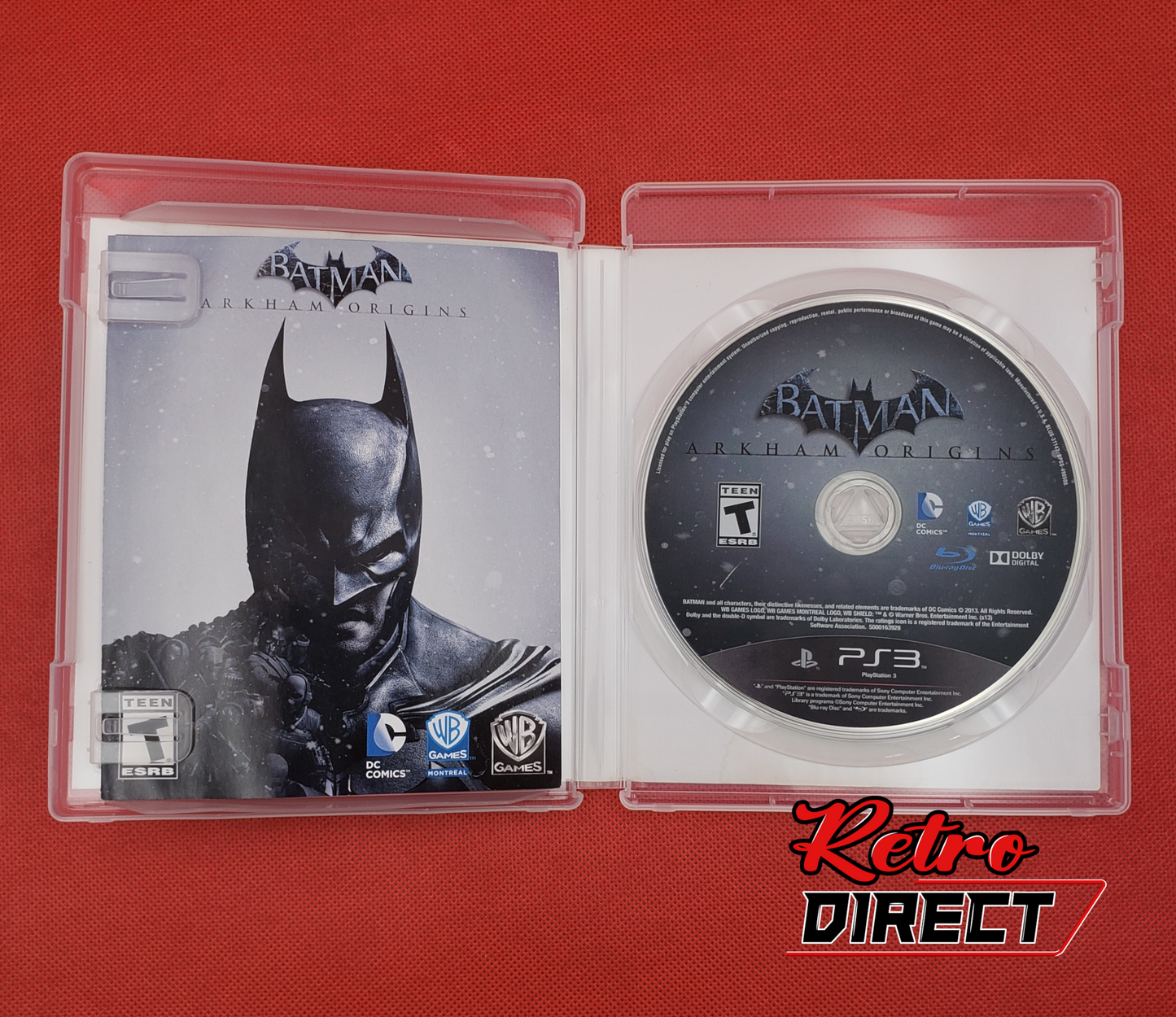 Clean! Authentic! Tested! Batman Arkham Origins Original PlayStation 3 Game