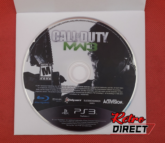 Clean! Authentic! Tested! Call of Duty Modern Warfare 3 Original PlayStation 3 Game