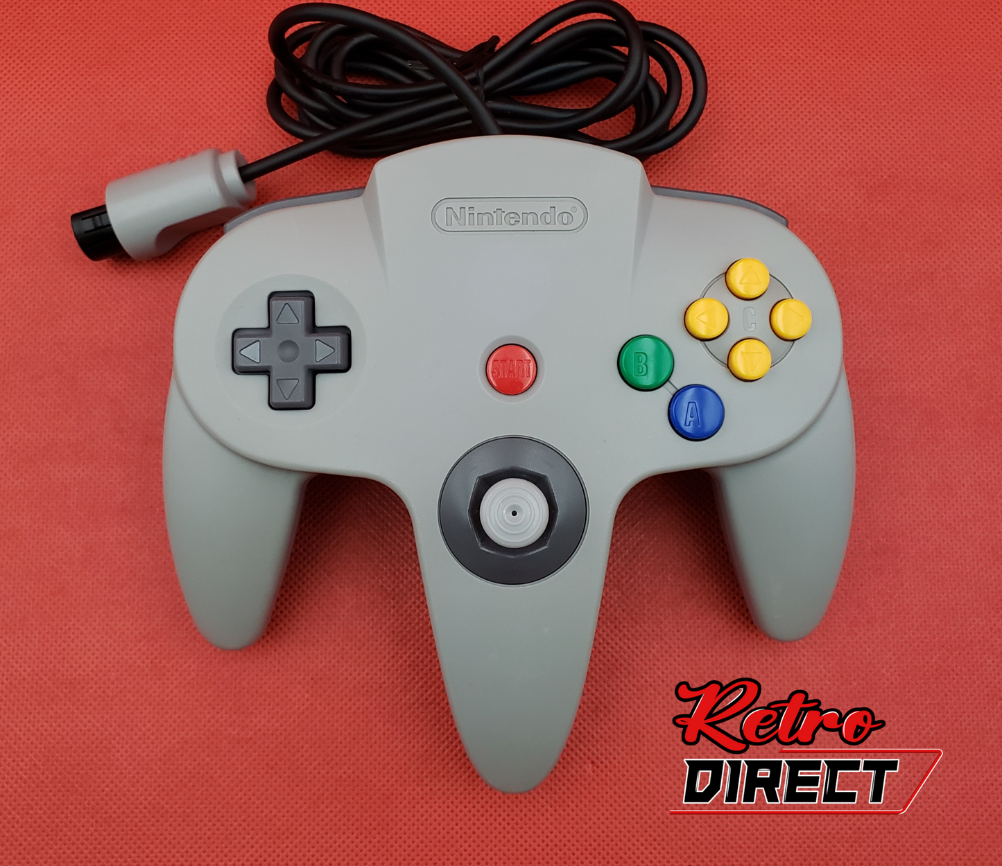 Controlador oficial de Nintendo 64 (N64): probado y completamente funcional