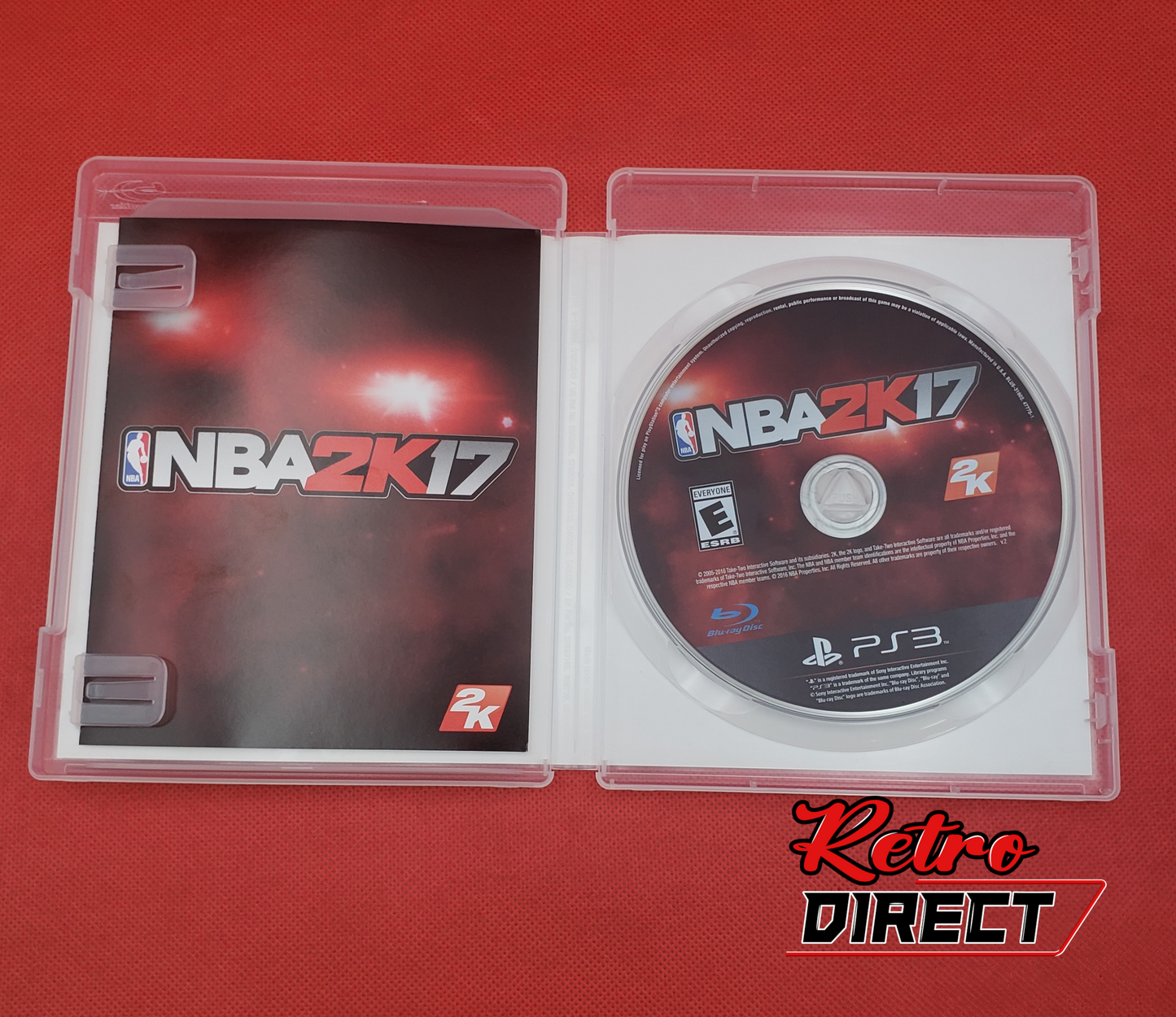 Clean! Authentic! Tested! NBA 2K17 Original PlayStation 3 Game