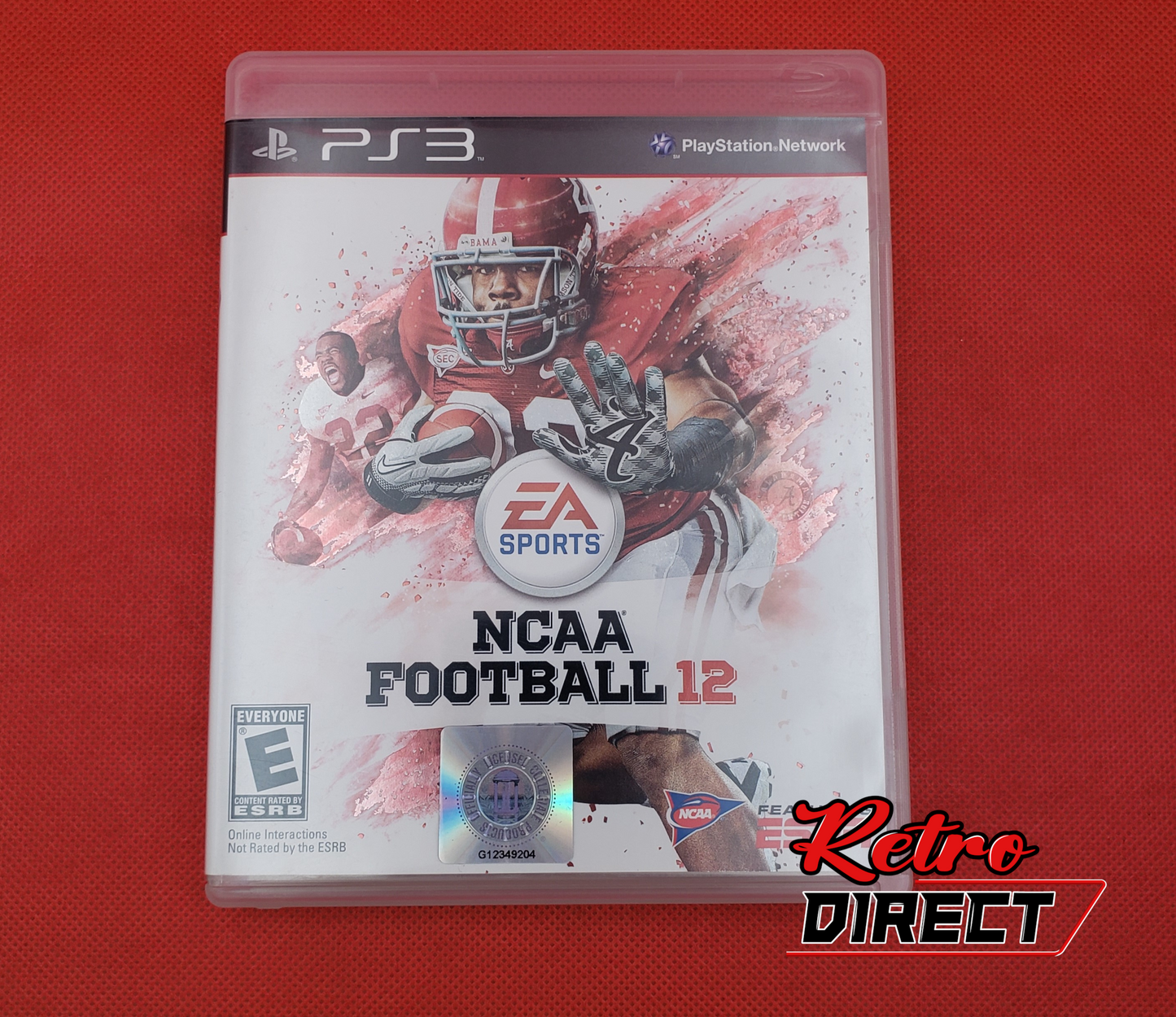 Clean! Authentic! Tested! NCAA Football 12 Original PlayStation 3 Game