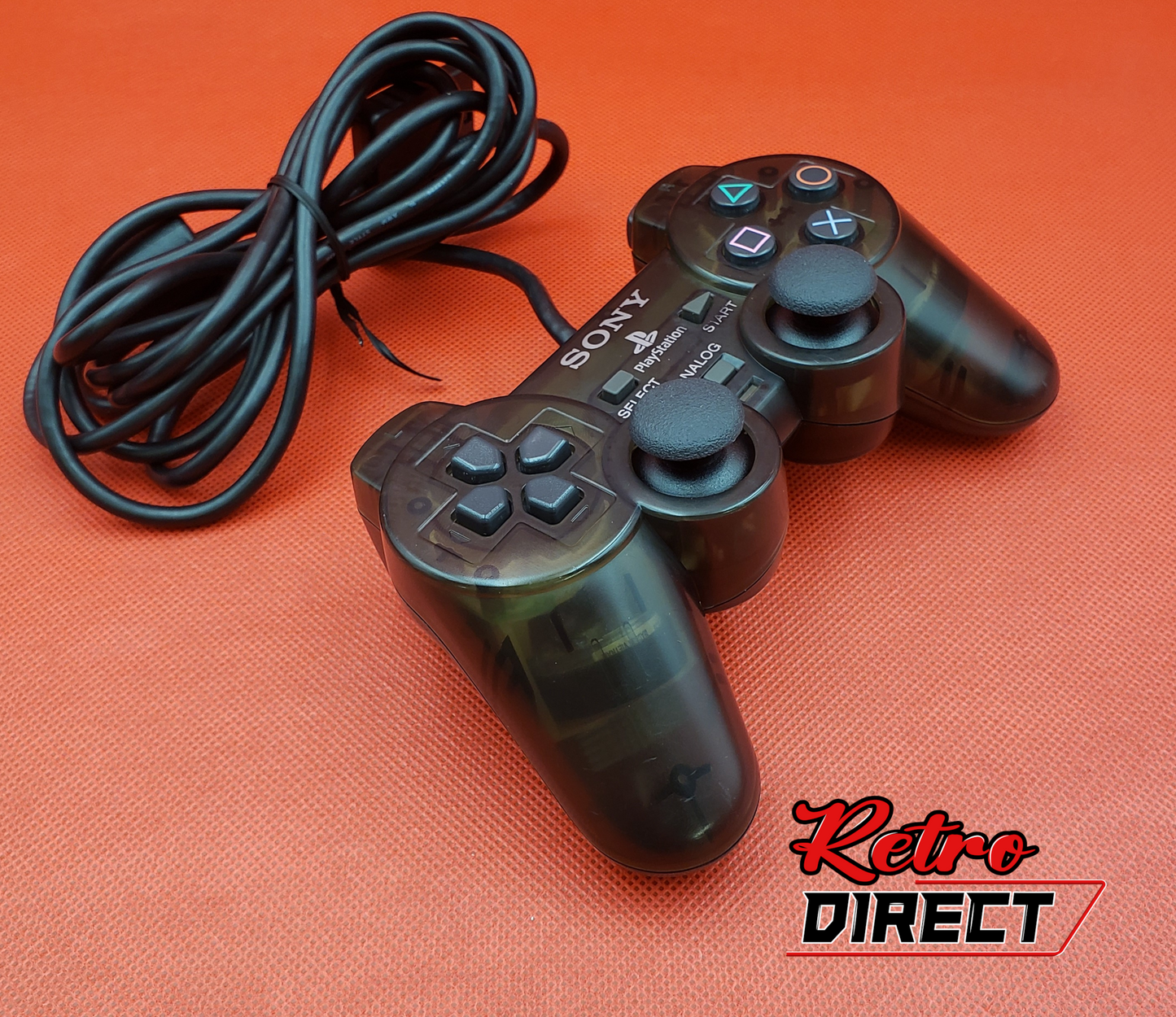 Official Sony PlayStation 2 (PS2) DualShock 2 Controller - Tested & Fully Functional