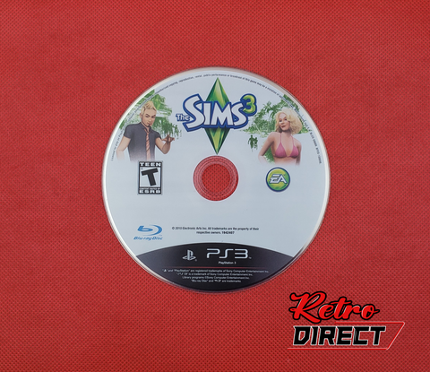 Clean! Authentic! Tested! Sims 3 Original PlayStation 3 Game