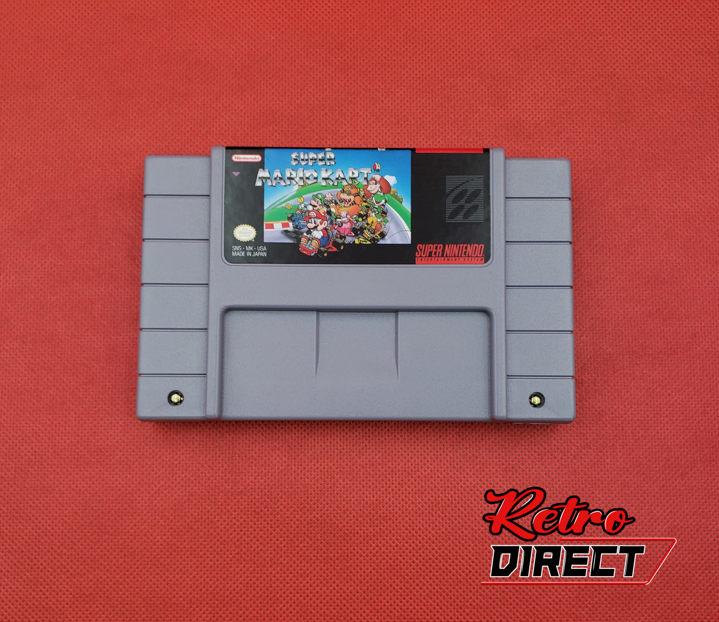 Clean! Authentic! Tested! Super Mario Kart Original Nintendo SNES Cartridge