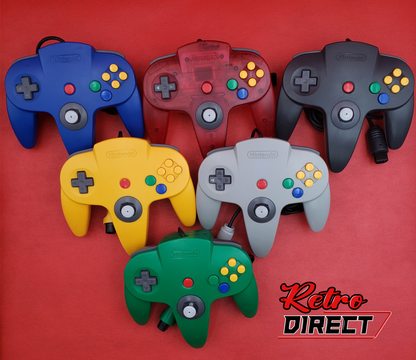 Controlador oficial de Nintendo 64 (N64): probado y completamente funcional