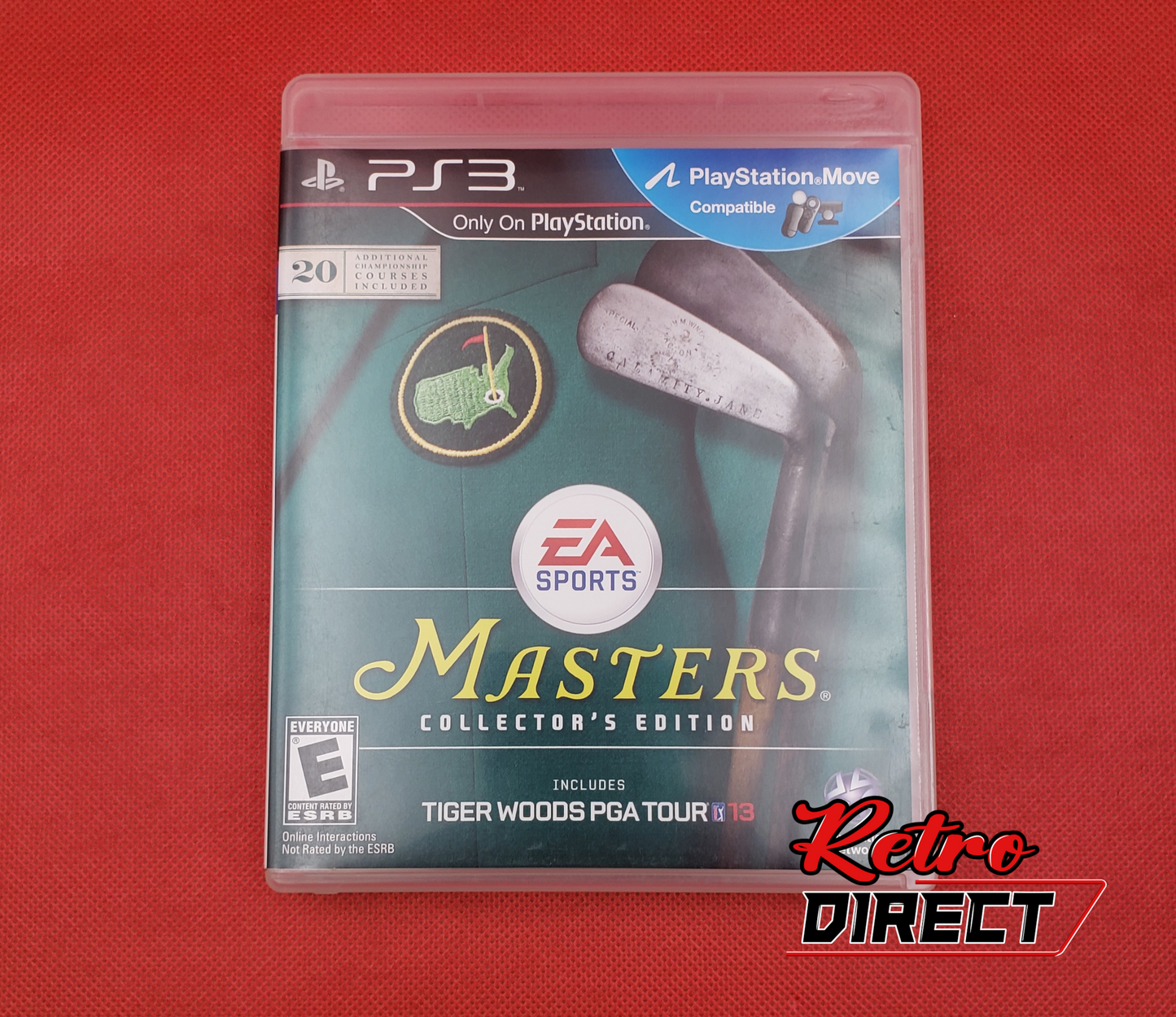 Clean! Authentic! Tested! Tiger Woods PGA Tour 13 Masters Collection Edition Original PlayStation 3 Game