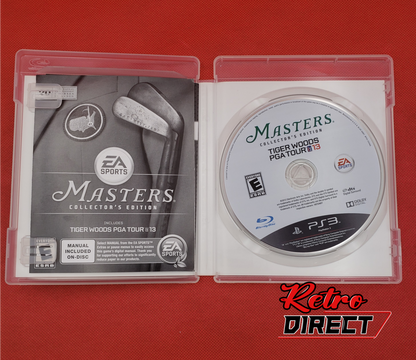 Clean! Authentic! Tested! Tiger Woods PGA Tour 13 Masters Collection Edition Original PlayStation 3 Game