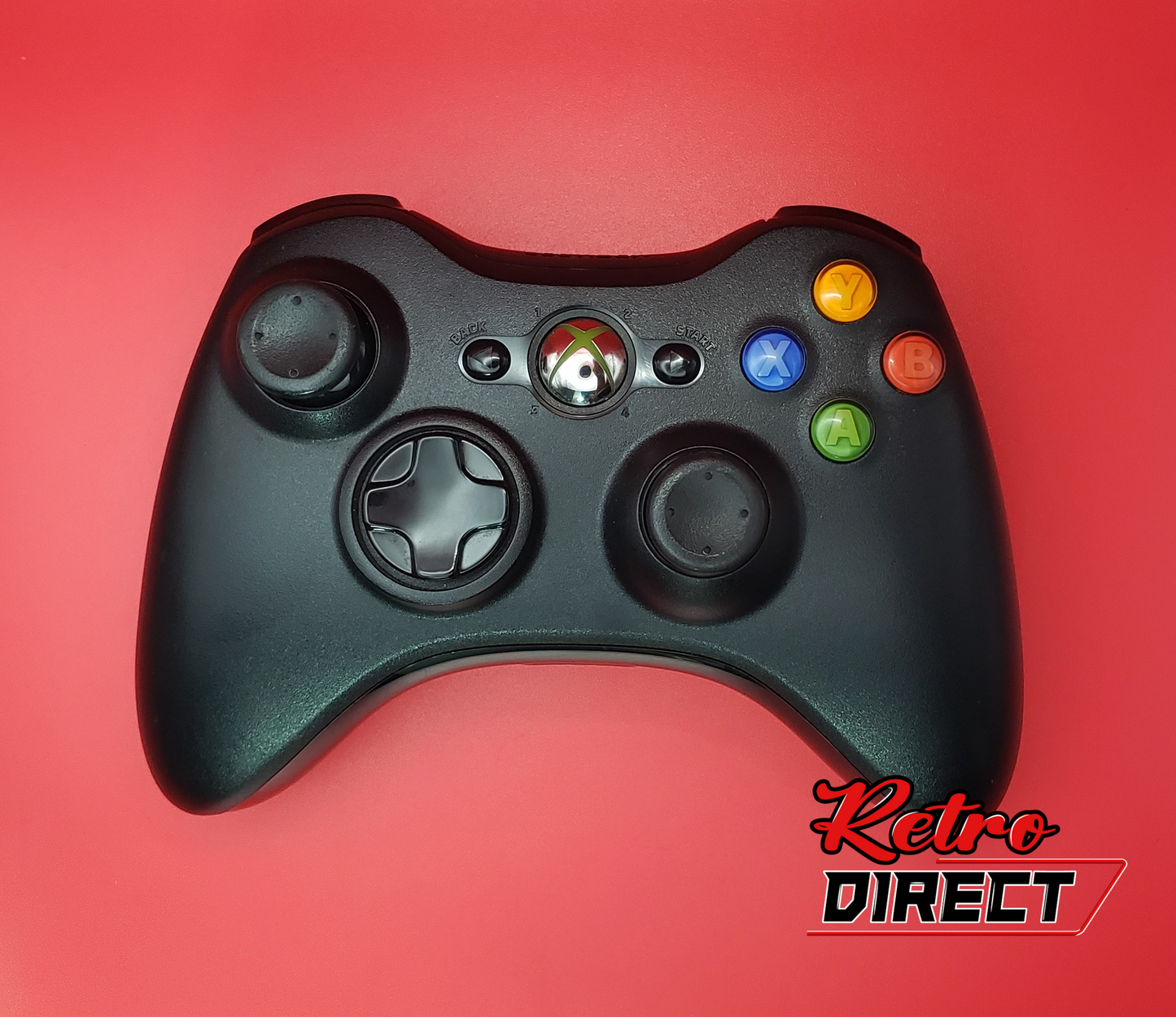 Official Wireless Microsoft Xbox 360 Controller - Tested & Fully Functional